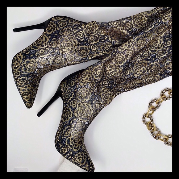 ❤️Size 7.5 Cape Robbin Studded Thigh High Boots - Picture 3 of 7